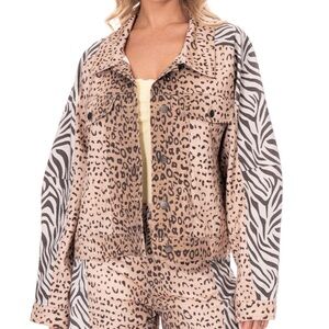 Cheetah Print Jacket